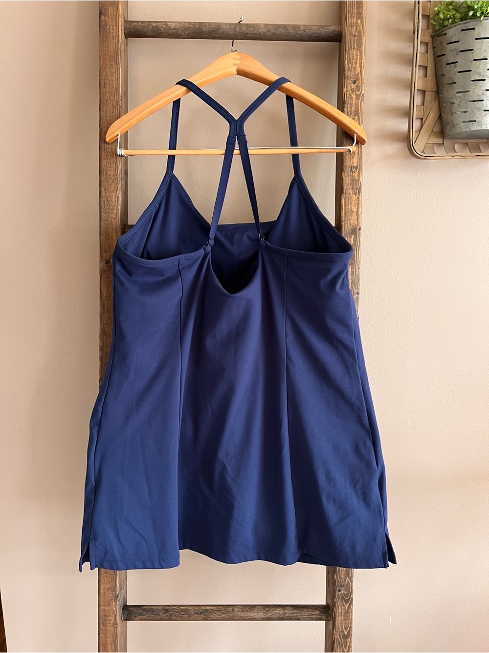 PINK Women’s Navy Tennis Dress - Picture 2 of 6